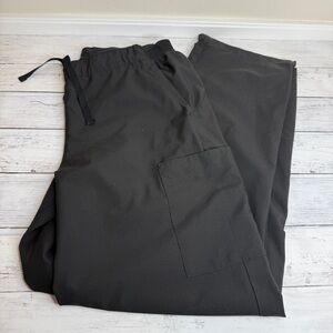 Wink Women's Black scrubs with pockets